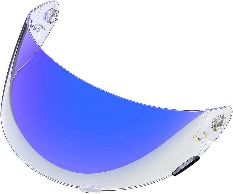 Qualifier Helmet Visor Compatible with Bell Qualifier, Star, Vortex, RS-1, Revolver Helmets Face Shield (Aurora Blue)