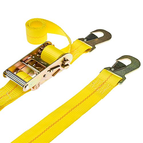 2-Pack Auto Hauler 13"-16" Wheel Bonnet Ratchet Tie-Down Strap - Thumbnail 4