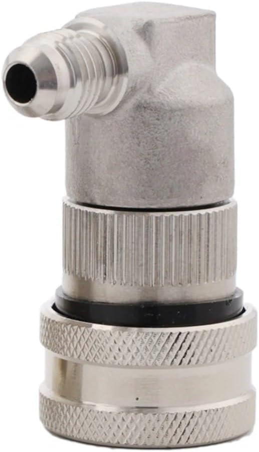 Stainless Steel Ball Lock Disconnect Homebrew Corny Keg Connector Gas/Liquid 1/4"Barb & 1/4"MFL(Liquid Thread)