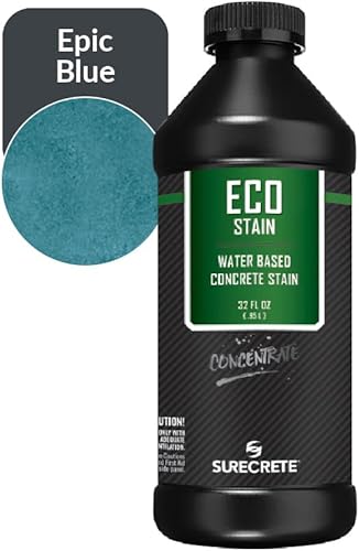 Vista 43 de Surecrete Eco Stain - Tinte a base de agua para hormigón, probador de 4 onzas, color rojo español rojo (Spanish Red)