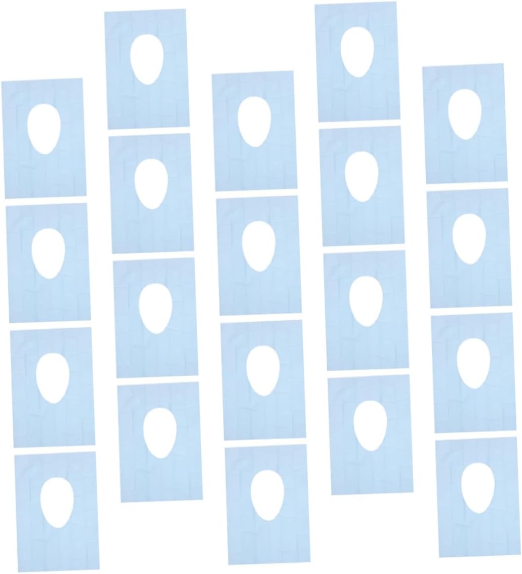 20sheets Disposable Toilet Seat Covers Thick Long-lasting Travel Mats for Public Restrooms Hospitals and Home Use Convenient Protection for Family and Friends