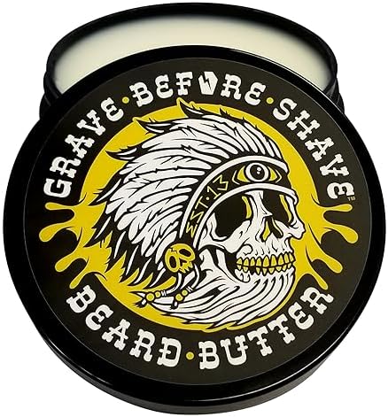 GRAVE BEFORE SHAVE Teakwood Blend Beard Butter 4oz