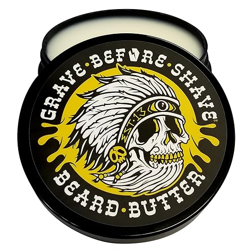 Grave Before Shave Teakwood Blend Beard Butter 4oz jar