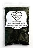 VERY SMALL 1 oz net wt. Reiki Charged Black Salt Bag for Home Cleansing Smudging...