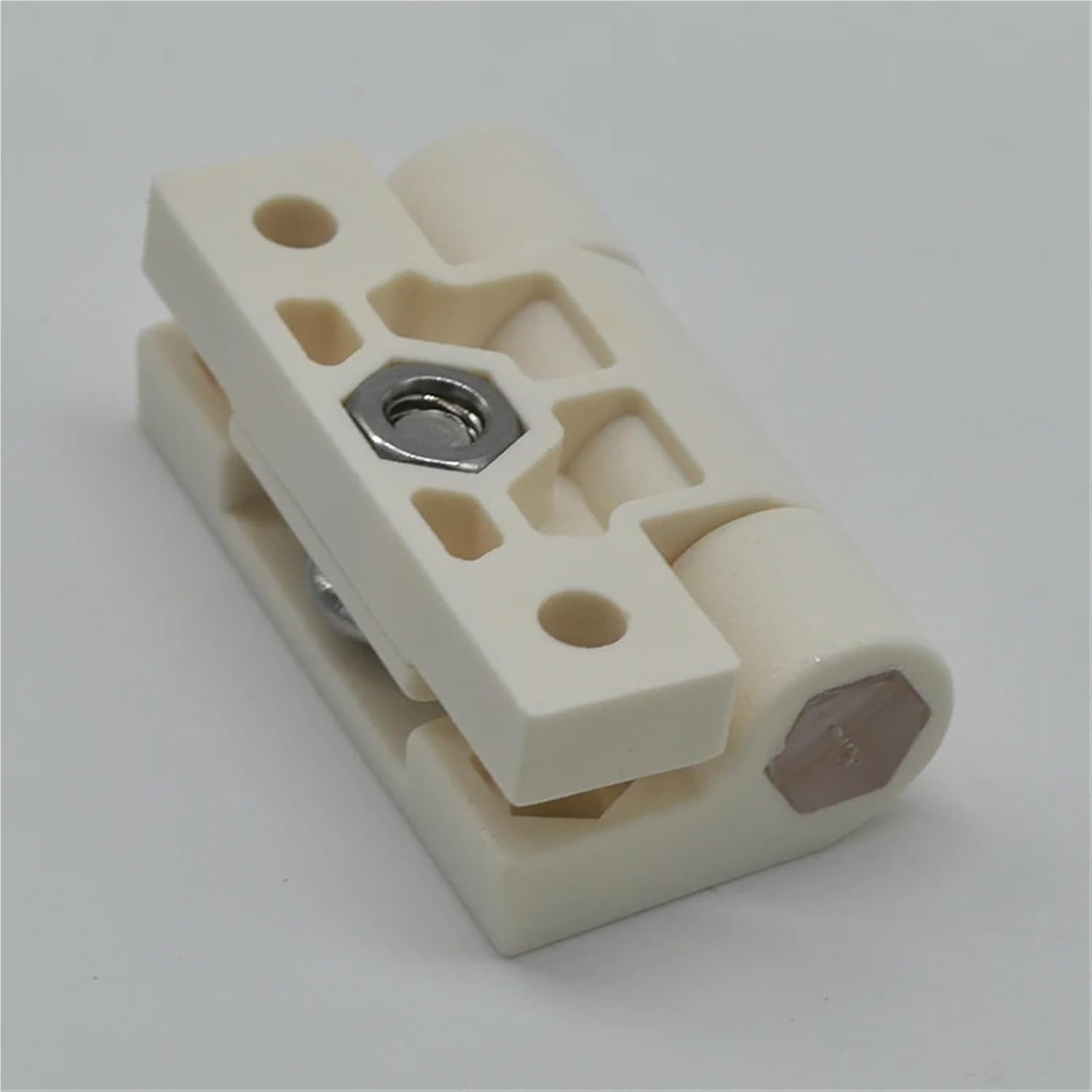 Plastic Damping Hinge Can Stop At Will, Adjustable Torque Positioning Hinge Box Equipment Can Stop Hinge At Will 1Pcs(513-2BHexagon Hole)