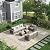 ZIENLIFE Patio Furniture Set, 8 Piece All-Weather PE Wicker Sectional Sofa with 5.9" Wide Armrest, Waterproof Cushions & Ottomans with Modular Outdoor Couch for Backyard, Deck, Garden