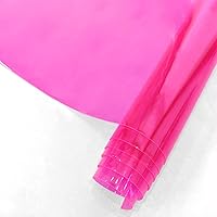 Vista 13 de HYANG Hojas de vinilo holográficas transparentes PVC súper claras 1 rollo 11.8'x47' (30cmx120cm) para lazos DIY, pendientes, bolsas, manualidades