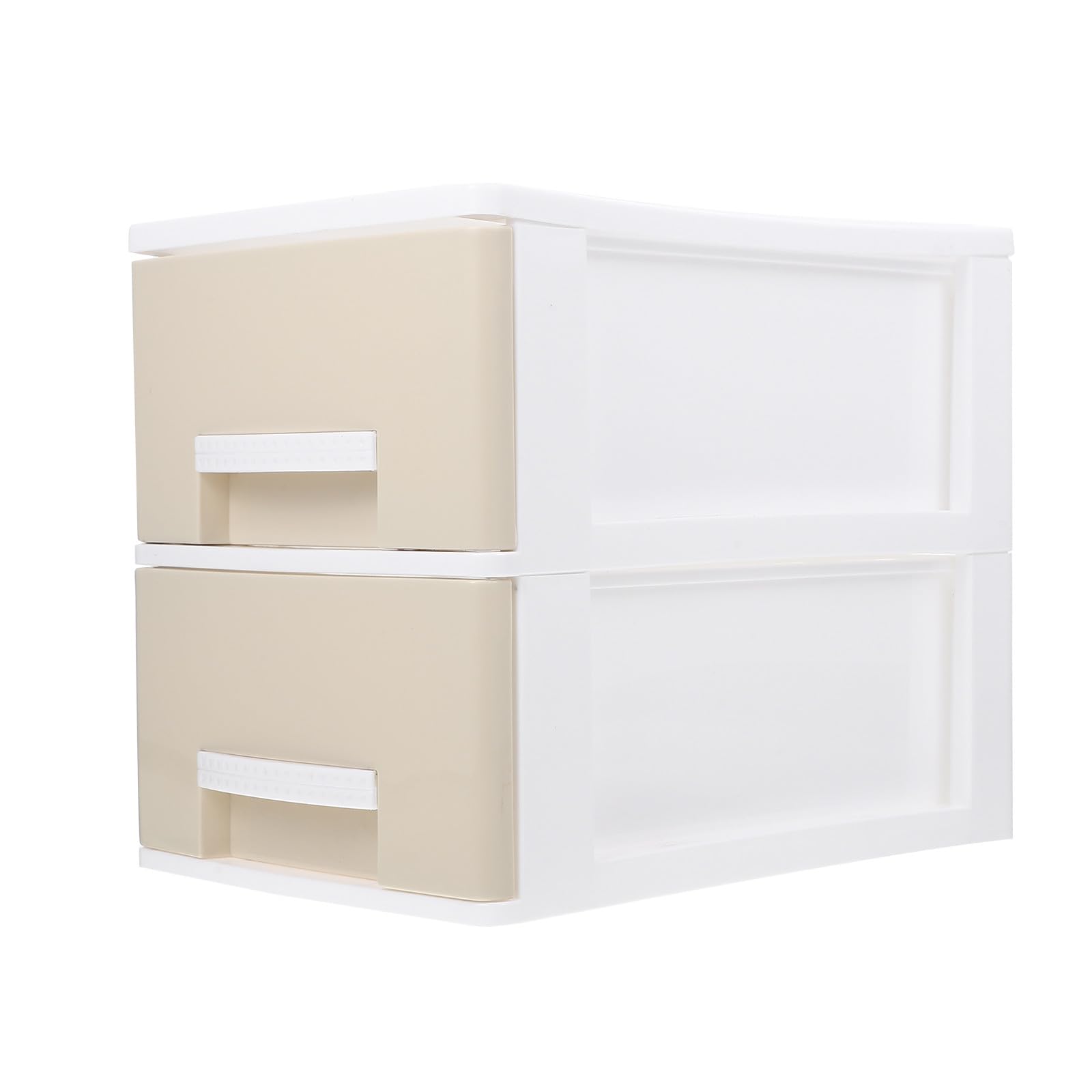 Desktop Organizer mit Zwei Schubladen, Kunststoff, für Schreibtisch