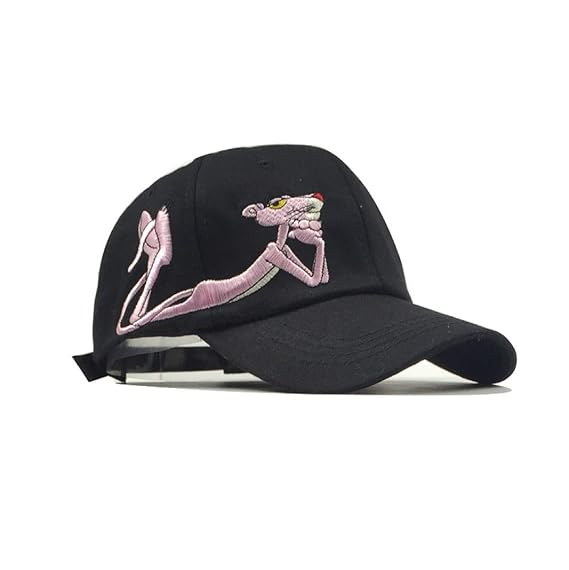 FUZE Cartoon Embroidered Pink Panther 
