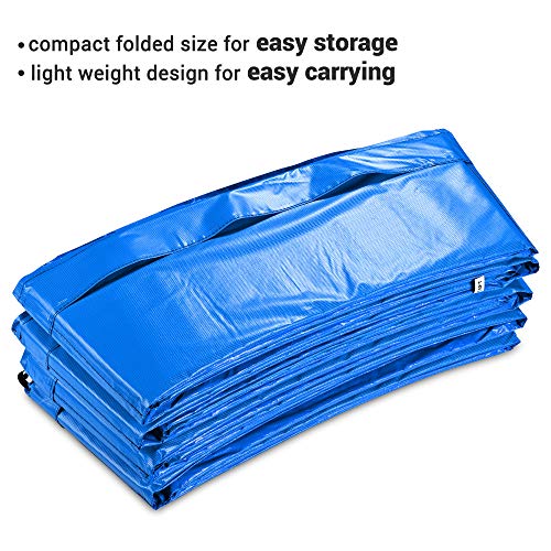 Aw 13Ft Trampoline Spring Cover Replacement Trampoline Safety Pad Trampoline Accessories, Uv-Resistant, Pvc Epe Foam Protection Blue #TOP3