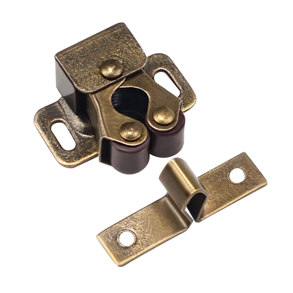 Sliding Door Closet Door Stopper Anti Collision Closet Sliding Door Stoppers Buffer Anti-Corrosion for Home Room (Bronze)