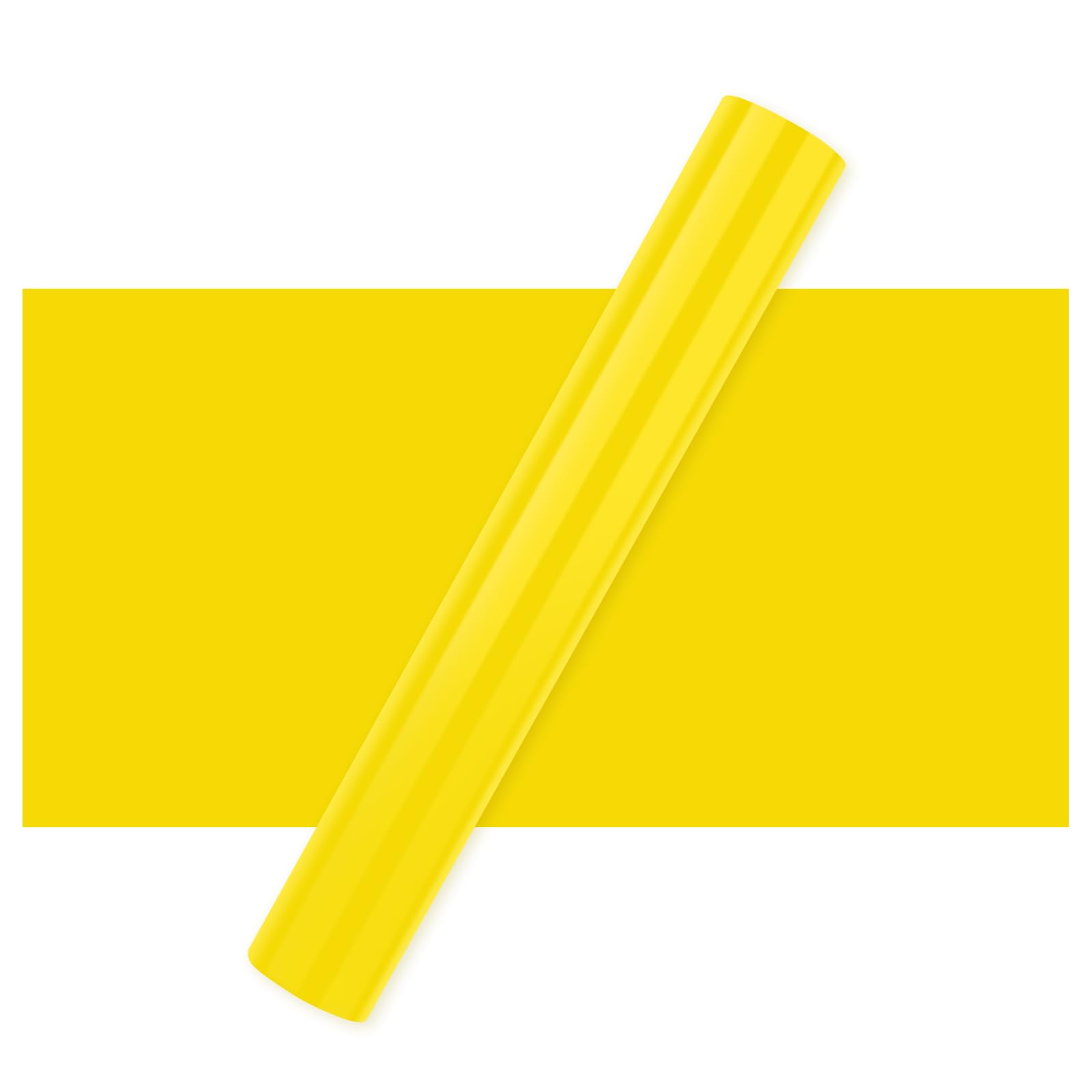 Vinyle adhésif permanent jaune rouleau autocollant pour machine Cricut loisirs créatifs et stickers