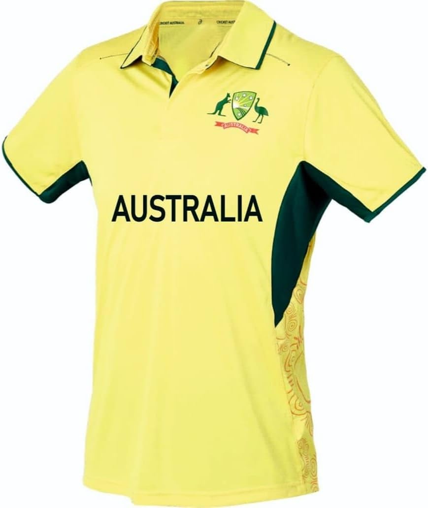 Australia 50 Over World Cup Jersey 2023 (Half Sleeves),
