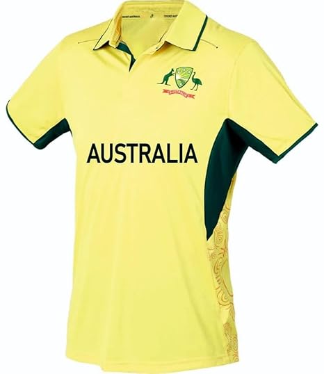 Australia 50 Over World Cup Jersey 2023 (Half Sleeves),