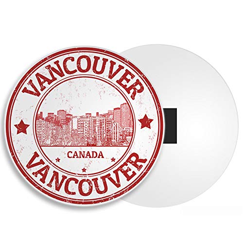 DestinationVinyl 1 x Vancouver Canada Fridge Magnet - Canadian Travel Holiday Tourist Fun #4321