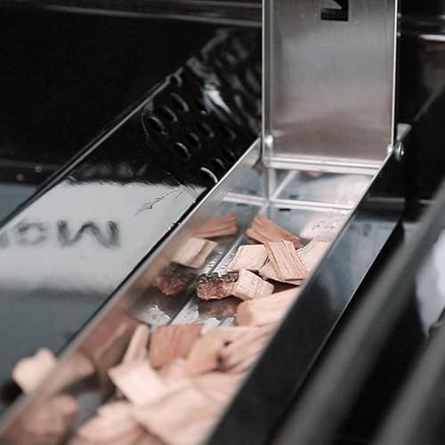 Miniatura 7 de Monument Grills A007 - Caja de acero inoxidable resistente para ahumador, caja de ahumador reutilizable con tapa para parrilla de gas, 14.76 x 2.36