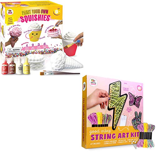 DOODLE HOG Save 10% On Dessert Paint Squishies Kit and DIY String Art with Lights Bundle