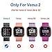 EZCO 4-Pack Screen Protector Case Compatible with Fitbit Charge 5, Full Coverage TPU Case Protective Screen Cover Bumper Accessories Women Man for Charge 5 Smart Watch