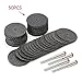 Drilax Rotary Tool Cutting Discs for Metal 50 Pcs Cut Off Wheels Double Fiberglass Reinforced Cut Off Tool Set with 4 Mandrels Compatible with Dremel Cutting Discs 426 426b