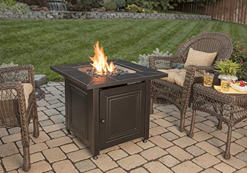 Endless Summer Gad15255Sp Gas Outdoor Fire Table Lp, Oil Rubbed Bronze #TOP7