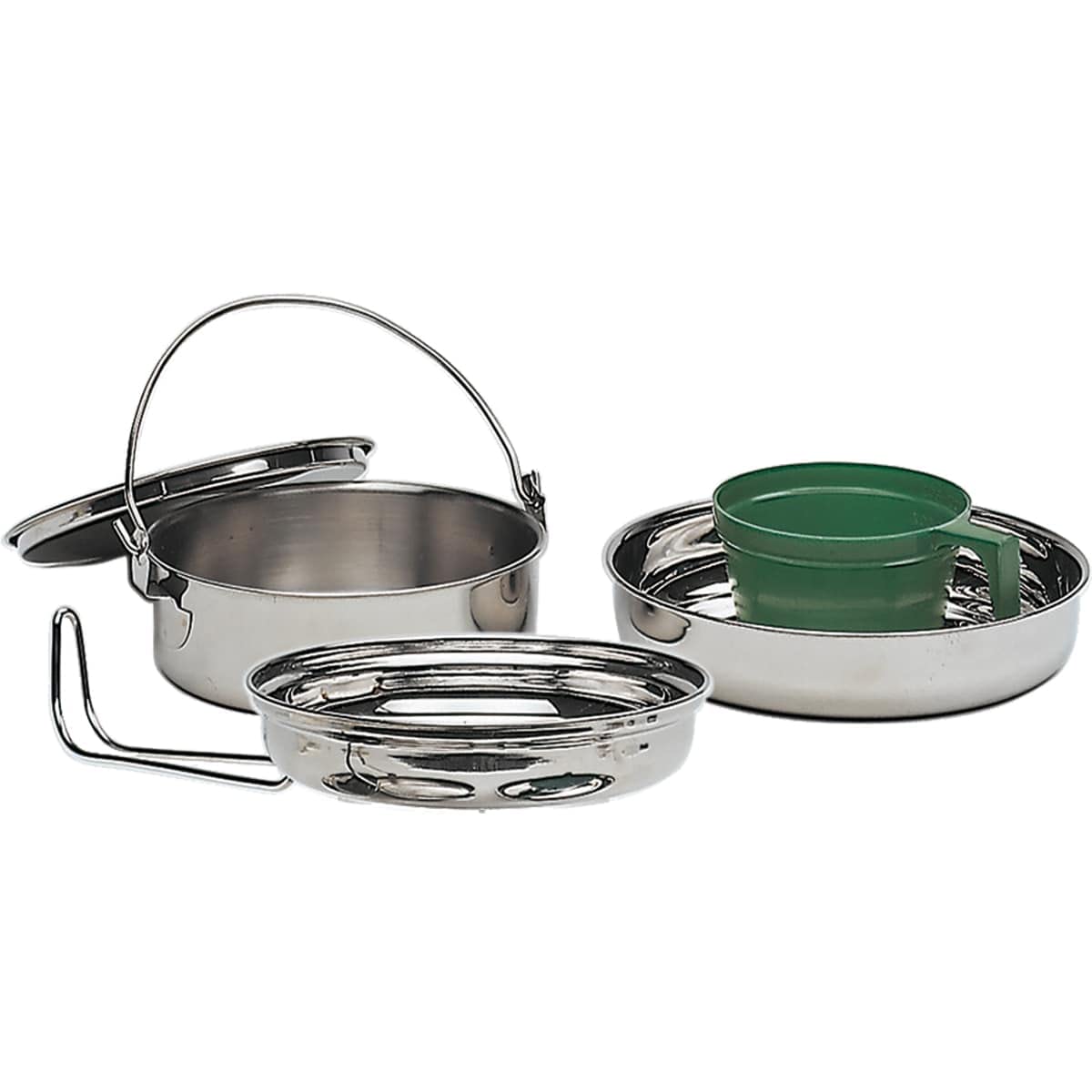 Set de cuisine Mil Tec 14646000 olive taille unique pour camping - 2