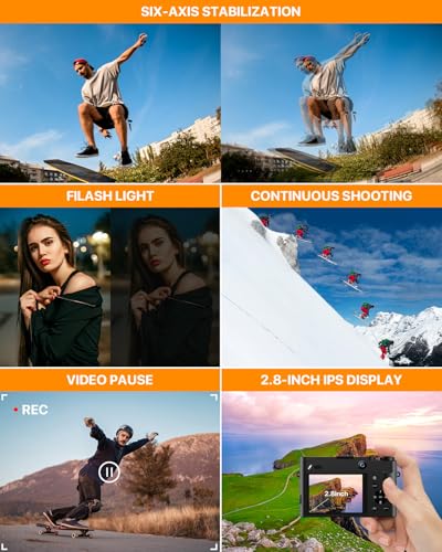 Ninivision DC218L 4K Digital Camera, 64Mp Dual Cameras thumb #5