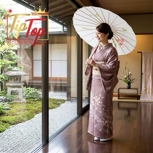 Image of Parasol Japanese Traditional Umbrella (33 Inch) (Authentic) (Handmade) (1 Piece)