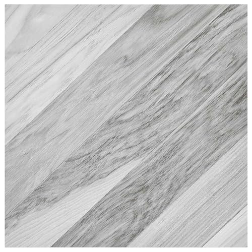 Planche de sol PVC adhésive pour rénover un couloir sans outils complexes