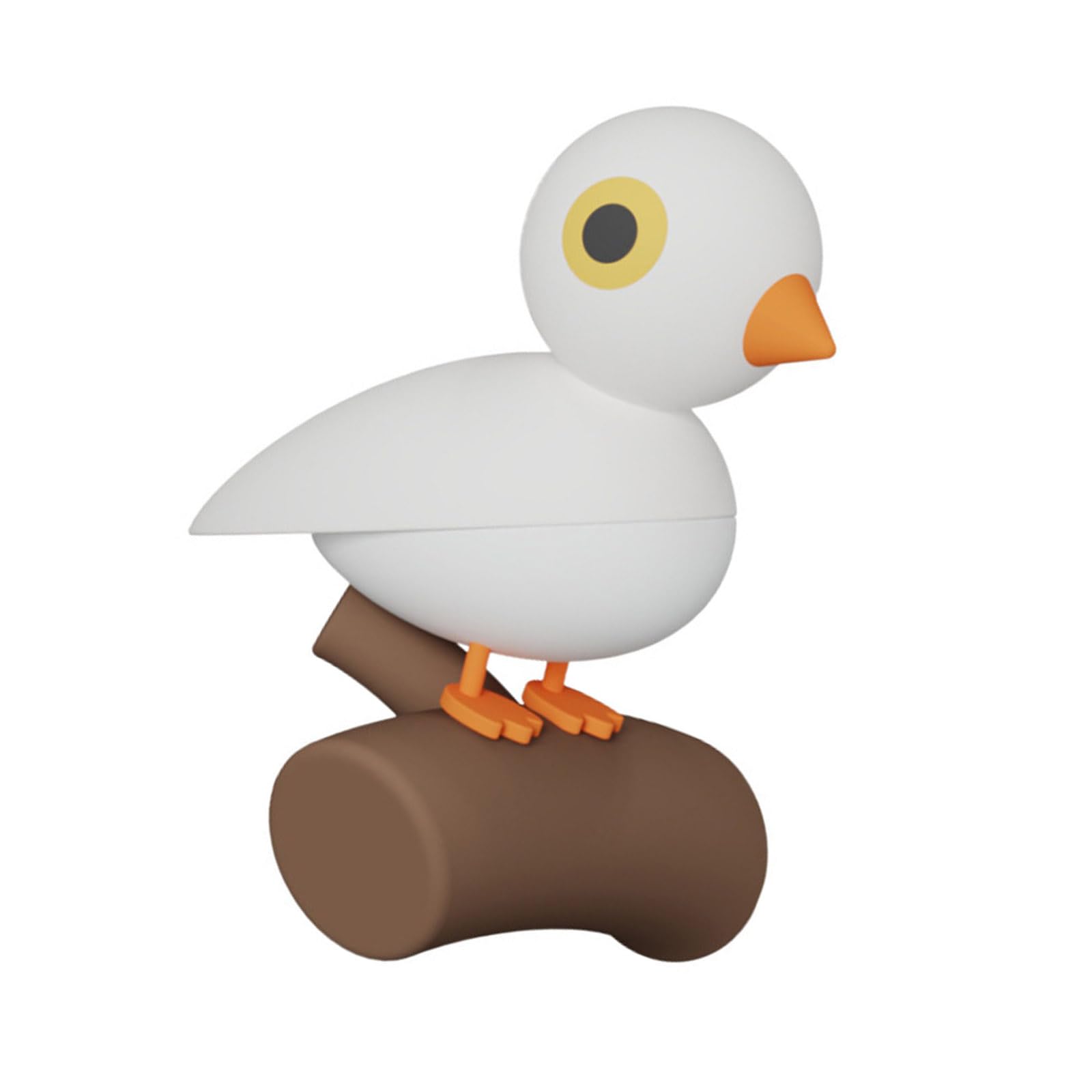 Tsophreniq Bird Shape Night Lamp with Motion Sensors Rechargeable Bedside Decorative Light Creative Atmospheres Enduring Rechargeable Bedside
