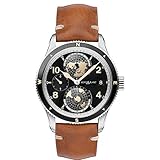 24-Stunden-Anzeige Montblanc 1858 Geosphere Herren-Armbanduhr 42mm Armband Leder Automatik 119286