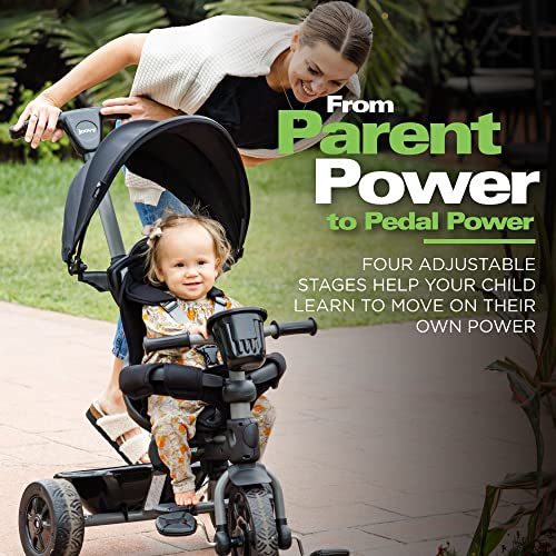 image for Joovy Tricycoo 4.1 Kids Tricycle with 4-Stages Featuring Extra-Wide Fr