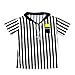 WIDMANN Camiseta de árbitro de fútbol niño 11-13 años (146/158)