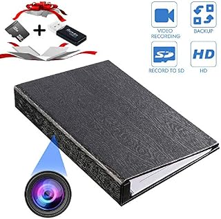 YTVISON Hidden Camera 1080P HD Book Battery Powered Camera Spy Cam Video Recorder