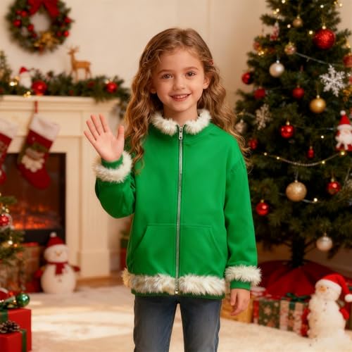 Pull de Noël tendance décontracté chaud pour fillette