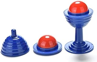 لعبة خدع سحرية أخفاء الكرة من الكأس وأستعادتها مرة أخرى، بلاستيك