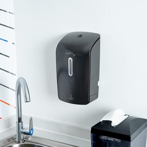 Miniatura 4 de Restaurantware Clean Tek - Dispensador de jabón automatizado profesional de 33.4 onzas, 1 dispensador de jabón sin contacto para montaje en pared,