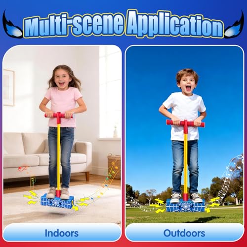 Image of Kids Pogo Stick Foam Pogo Jumper for Kids: 3 4 5 6 7 8 Year Old Boy Gift, Outside Toys for Kids Ages 4-8, 3+ Year Old Boy Toys, Birthday, Easter, Christmas