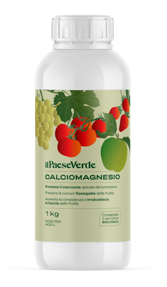 Borosprint concime liquido a base di boro kg.1. Migliora l'allegagione &  CalcioMagnesio 1l. Concime a base di calcio e magnesio specifico :  Amazon.it: 