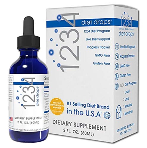 CREATIVE BIOSCIENCE Creative Bioscience 1234 Diet Drops - 2 oz