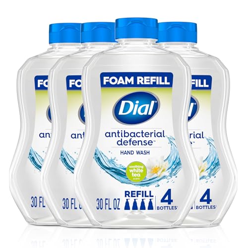 Dial Complete Foaming Hand Wash Refill, 30oz, 4 bottles