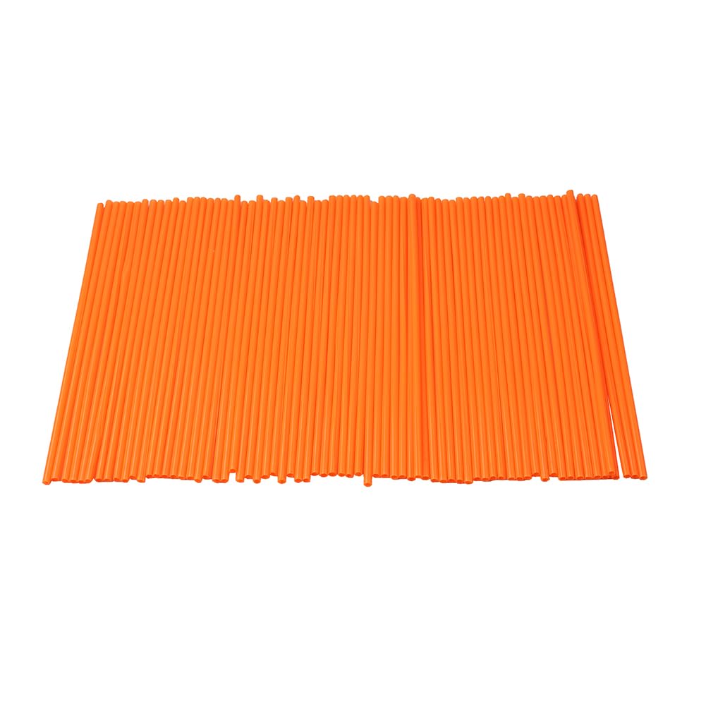 YFUK 1 Pack Wheel Spoke Wraps Spoke Wrap Spoke Skins Covers Orange For 19 to 21 inch spoked wheels