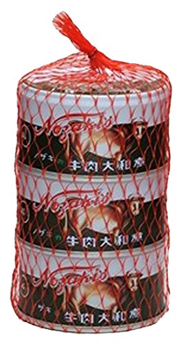 Amazon.co.jp: 川商フーズ ノザキブランド 牛肉大和煮 3缶ネット