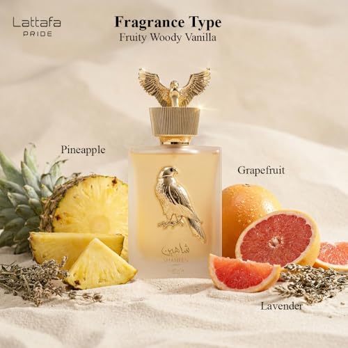Image of Lattafa Pride Shaheen Gold Long Lasting Perfume For Men & Women Eau De Parfum 100ml