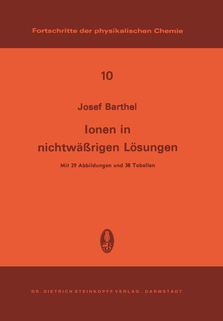 Ionen in Nichtwassrigen Losungen