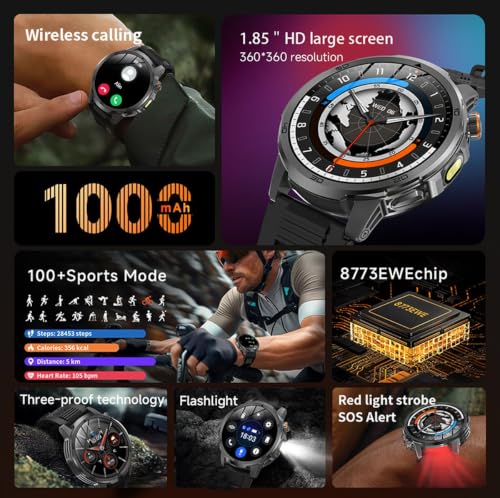 Reloj inteligente compatible con Android e iOS que soluciona la descarga rápida de batería 3