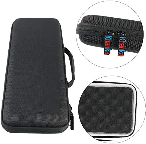 Khanka Hard Travel Case for Logitech MX Keys/MX Keys Plus Advanced Wireless Illuminated Keyboard and Detachable Palm Rest.(case only)