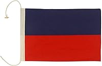 Vista 7 de Hampton Nautical Letra F Bandera de tela náutica del alfabeto, letra S