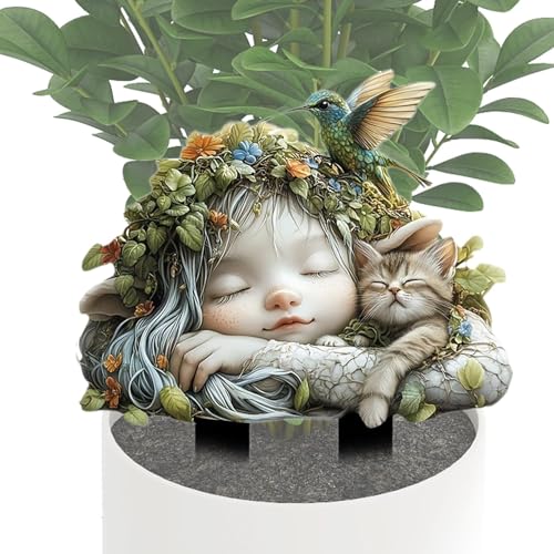 Generico Garden Stake Figures | Decorative | Design Plant Decor | Metal Stake for Outdoor Landscaping, Adding Touch of Charm and Beauty to Your Garden, Yard or Patio Generico Garden Stake Figures | Decorative | Design Plant Decor | Metal Stake for Outdoor Landscaping, Adding Touch of Charm and Beauty to Your Garden, Yard or Patio
