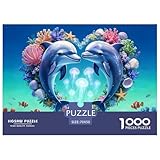 ■❤Blue Dauphin Puzzles de haute qualité : nous sommes fiers de dire que tous nos puzzles sont produits en utilisant une technique de découpe de précision pour une finition semblable à celle d'une affiche. Cela garantit que votre puzzle terminé semble lisse et homogène, pour un résultat dont vous pouvez être fier.