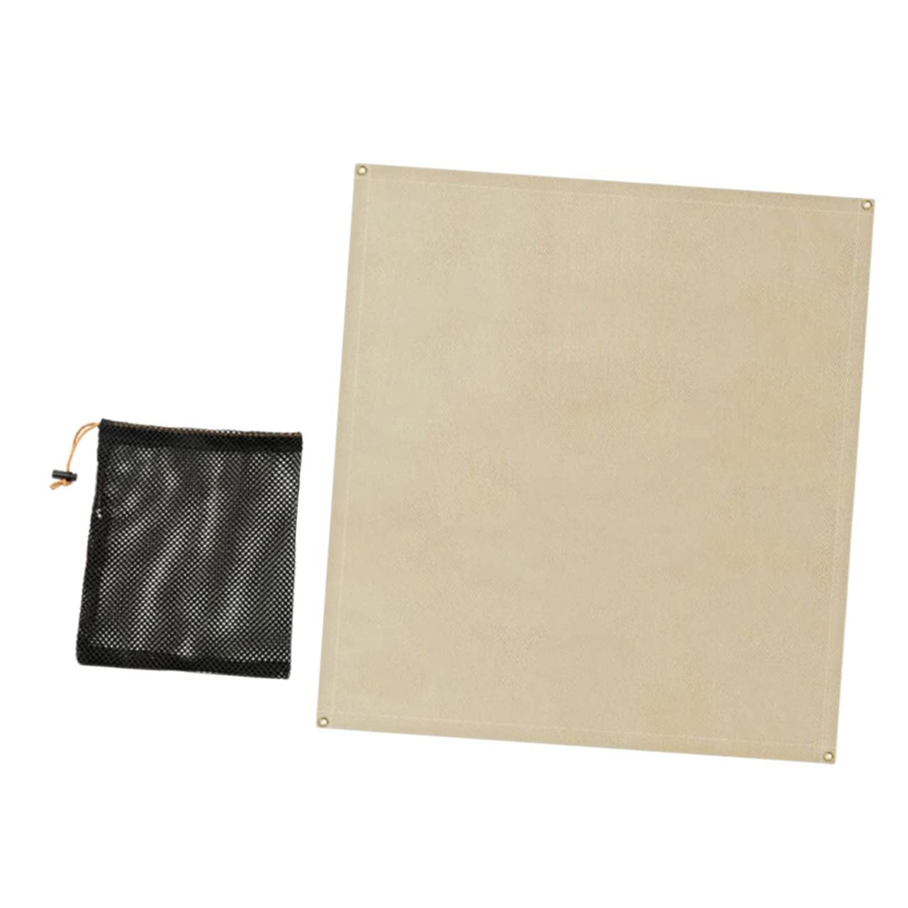 GALPADA Camping Fireproof Blanket 1 Set of Fire Retardant Mat Heat Insulation Pad for Grill Deck Protection